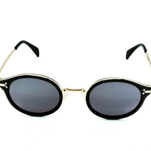 Celine Vintage Black/Gold Sunglasses